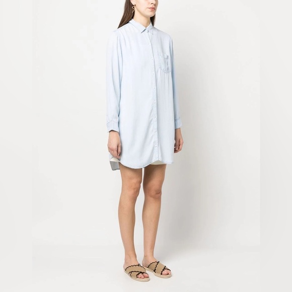 Rails Chambray Longline Tunic Shirt Dress - Picture 1 of 13